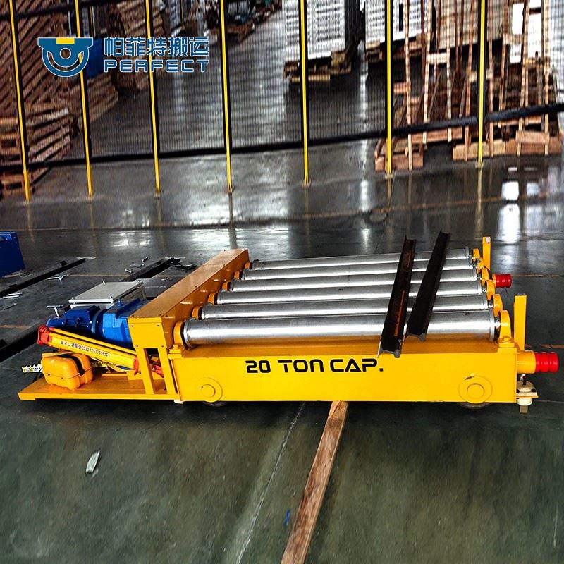 50 Tons Ladle Transfer Cart For Steel Mill Material Custom Length suppliers