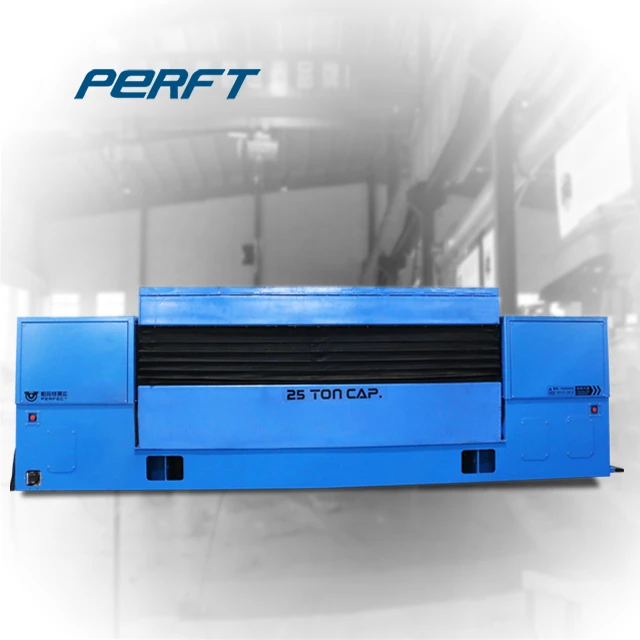 Ac Motor 20m/min 500t Steel Motorized Transfer Cart For Material Transport high quality