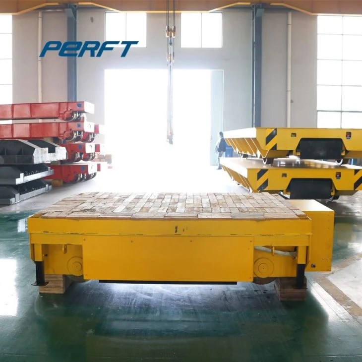 Workshop Rail Electric Handling Flat Cart