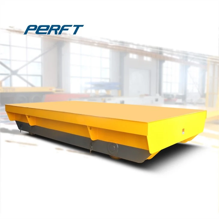 20 Ton Battery Rail Transfer Cart For Steel Structure Transport