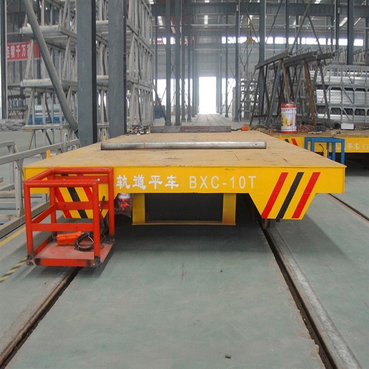 Mold Transfer Cart With Rail Guide